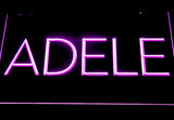 Adele LED Neon Sign Electrical - Purple - TheLedHeroes