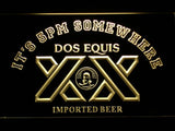 Dos Equis It's 5pm Somewhere LED Neon Sign Electrical -  - TheLedHeroes