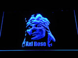 FREE Axl Rose LED Sign - Blue - TheLedHeroes