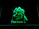 Axl Rose LED Neon Sign USB - Green - TheLedHeroes