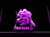 Axl Rose LED Neon Sign Electrical - Purple - TheLedHeroes