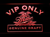 Miller Geniune Draft VIP Only LED Neon Sign Electrical - Red - TheLedHeroes