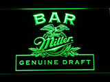Miller Geniune Draft Bar LED Neon Sign Electrical - Green - TheLedHeroes