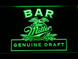 FREE Miller Geniune Draft Bar LED Sign - Green - TheLedHeroes