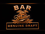 Miller Geniune Draft Bar LED Neon Sign Electrical - Orange - TheLedHeroes
