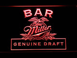 Miller Geniune Draft Bar LED Neon Sign Electrical - Red - TheLedHeroes