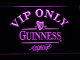 Guinness Beer VIP Only LED Neon Sign USB - Purple - TheLedHeroes