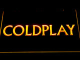 FREE Coldplay LED Sign - Yellow - TheLedHeroes