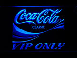 Coca Cola VIP Only LED Neon Sign Electrical - Blue - TheLedHeroes