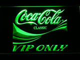 Coca Cola VIP Only LED Neon Sign Electrical - Green - TheLedHeroes