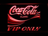 Coca Cola VIP Only LED Neon Sign Electrical - Red - TheLedHeroes