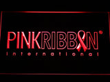 FREE Pink Ribbon International LED Sign - Red - TheLedHeroes