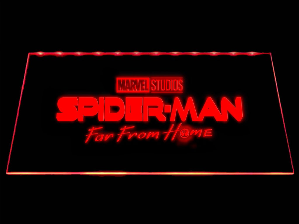 Spider-Man Far From Home LED Neon Sign Electrical - Red - TheLedHeroes