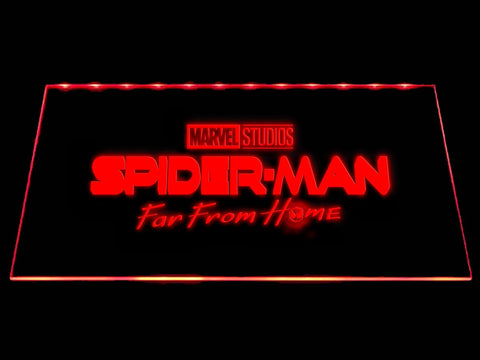 Spider-Man Far From Home LED Neon Sign Electrical - Red - TheLedHeroes