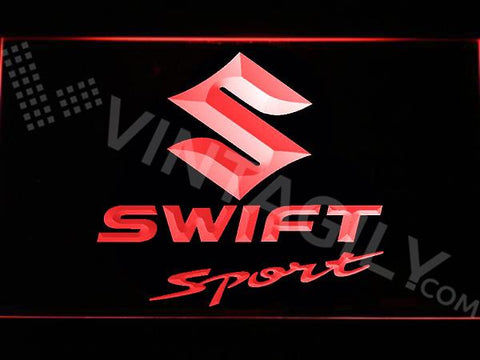 Suzuki Swift Sport LED Neon Sign Electrical - Red - TheLedHeroes