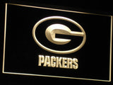 Green Bay Packers LED Sign - Yellow - TheLedHeroes