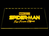 Spider-Man Far From Home LED Neon Sign Electrical - Yellow - TheLedHeroes