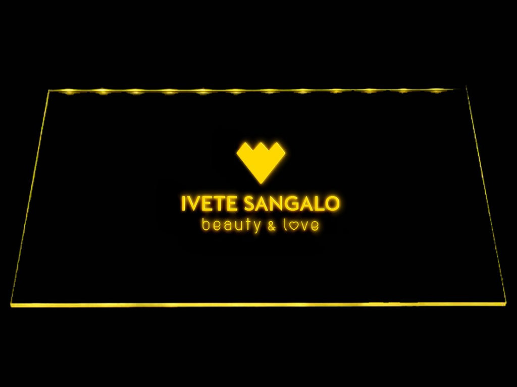 Ivete Sangalo LED Neon Sign USB - Yellow - TheLedHeroes