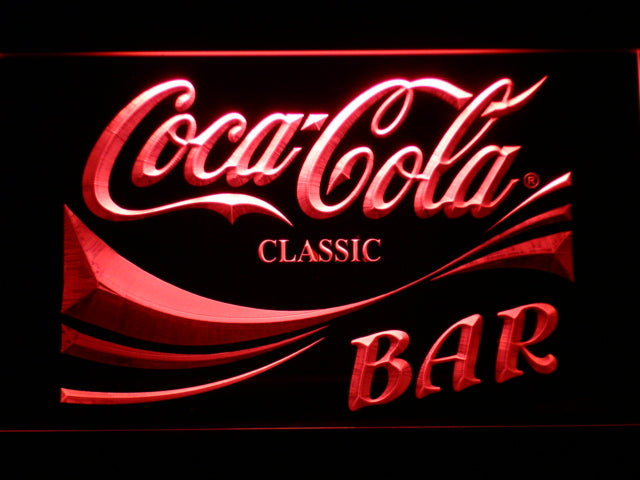 FREE Coca Cola Bar LED Sign - Red - TheLedHeroes