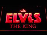 Elvis Presley The King LED Neon Sign Electrical - Red - TheLedHeroes