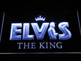 Elvis Presley The King LED Neon Sign Electrical - White - TheLedHeroes