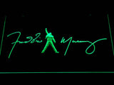 Freddy Mercury LED Neon Sign Electrical - Green - TheLedHeroes