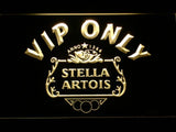 Stella Artois VIP Only LED Neon Sign USB - Yellow - TheLedHeroes