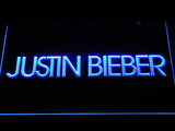 FREE Justin Bieber (2) LED Sign - Blue - TheLedHeroes