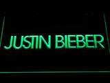 Justin Bieber (2) LED Neon Sign USB - Green - TheLedHeroes