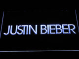 Justin Bieber (2) LED Neon Sign USB - White - TheLedHeroes