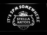 Stella Artois It's 5pm Somewhere LED Neon Sign Electrical - White - TheLedHeroes