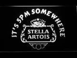 FREE Stella Artois It's 5pm Somewhere LED Sign - White - TheLedHeroes