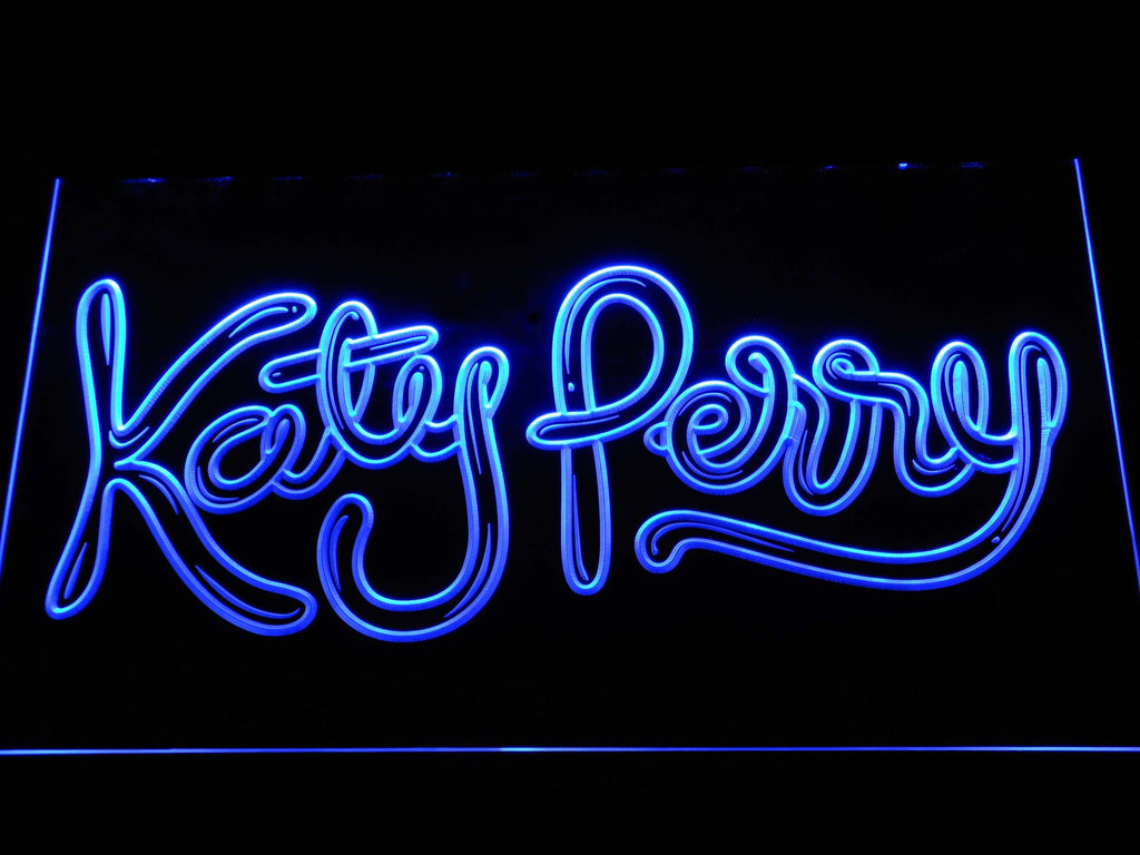 Katy Perry LED Neon Sign USB - Blue - TheLedHeroes