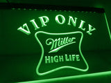 FREE Miller High Life VIP Only LED Sign - Green - TheLedHeroes
