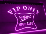 FREE Miller High Life VIP Only LED Sign - Purple - TheLedHeroes