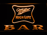 FREE Miller High Life Bar LED Sign - Orange - TheLedHeroes