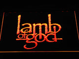 FREE Lamb of God  LED Sign - Orange - TheLedHeroes