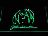 John Lennon LED Neon Sign USB - Green - TheLedHeroes