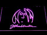 John Lennon LED Neon Sign USB - Purple - TheLedHeroes