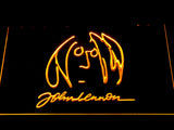 John Lennon LED Neon Sign Electrical - Yellow - TheLedHeroes