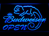 FREE Budweiser Chameleon Open LED Sign - Blue - TheLedHeroes