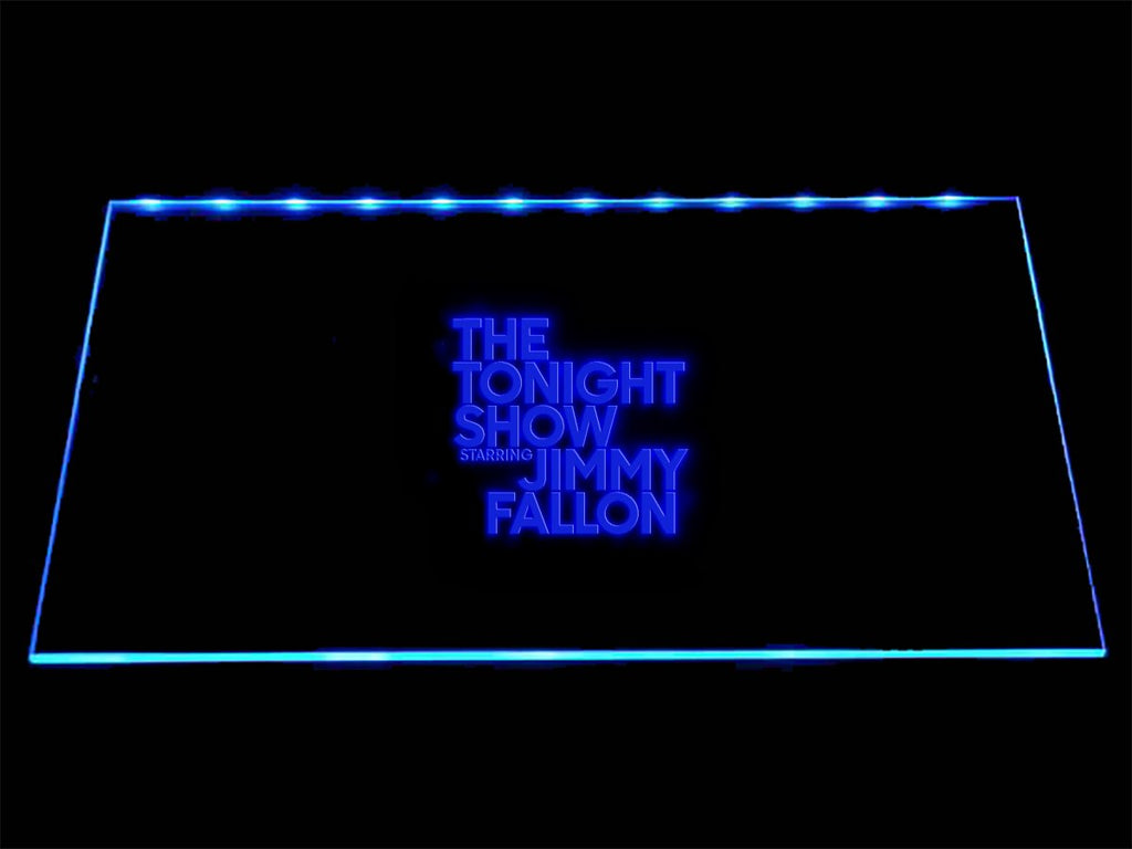 The Tonight Show Starring Jimmy Fallon LED Neon Sign Electrical - Blue - TheLedHeroes
