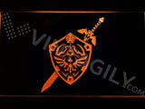 Zelda 2 LED Neon Sign Electrical - Orange - TheLedHeroes