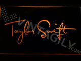 Taylor Swift LED Sign - Orange - TheLedHeroes