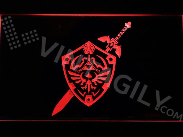 Zelda 2 LED Neon Sign Electrical - Red - TheLedHeroes