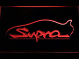 Toyota Supra LED Neon Sign USB - Red - TheLedHeroes