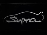 Toyota Supra LED Neon Sign USB - White - TheLedHeroes