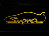 FREE Toyota Supra LED Sign - Yellow - TheLedHeroes