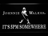 Johnnie Walker It's 5pm Somewhere LED Neon Sign Electrical -  - TheLedHeroes