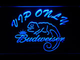 Budweiser Chameleon VIP Only LED Neon Sign Electrical - Blue - TheLedHeroes